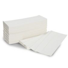 C Fold Pure White Hand Paper Towel 2 ply (BOX 2400 Sheets)