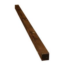Brown Treated Timber Fence Post 75 x 75 x 3000mm