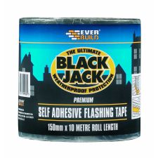 Everbuild Black Jack Flash Trade 10m x 150mm