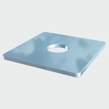 TIMco Square Plate Washer M10 x 50 x 50 x 3mm (100 per Box)