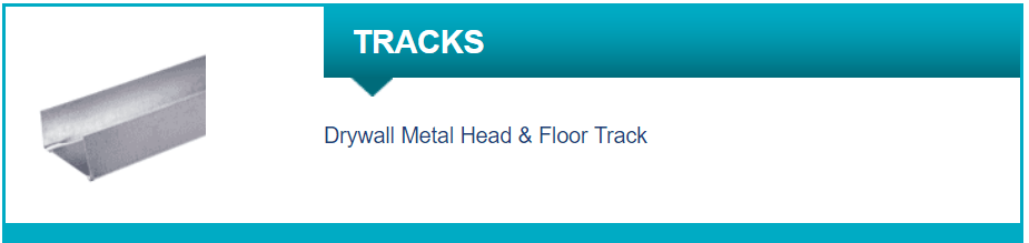 Libra Drywall Metal Head & Floor Track
